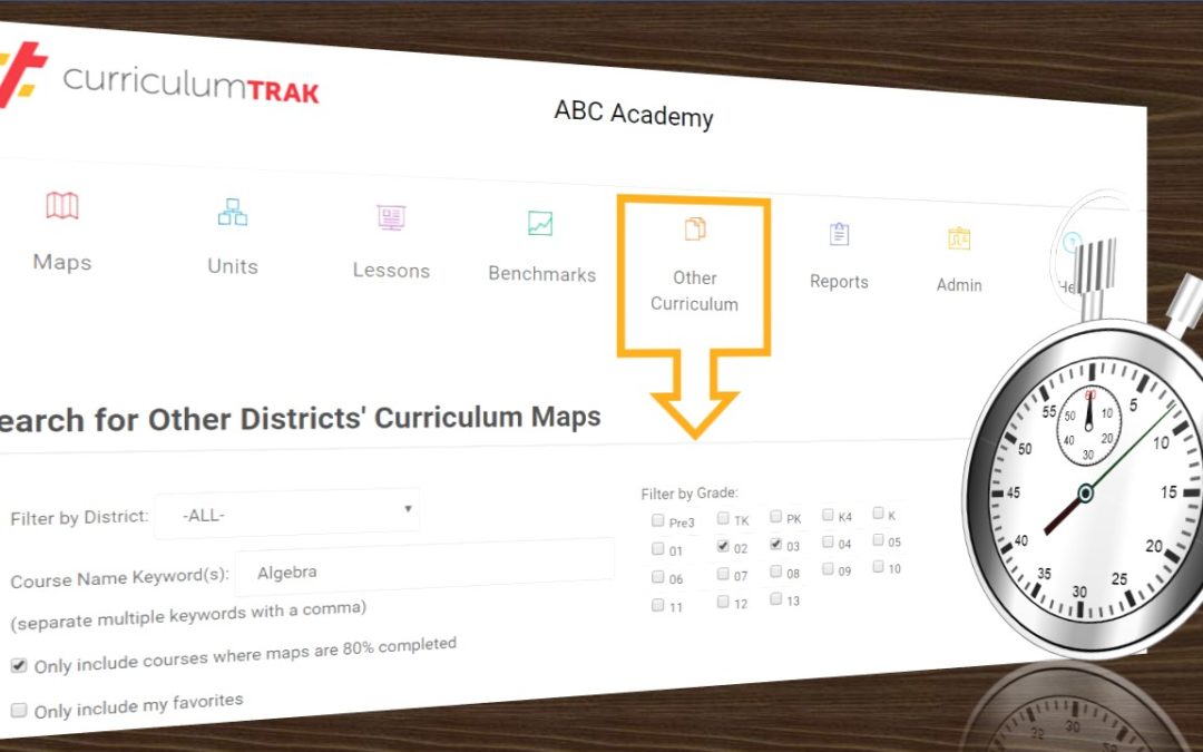 Other Curriculum: Faster Search Results
